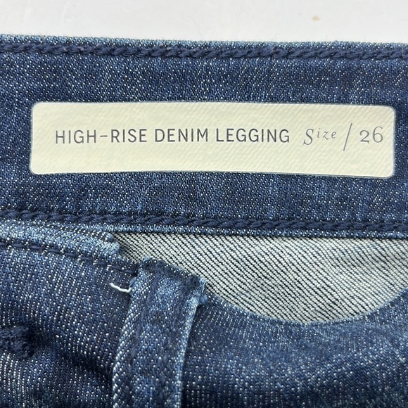 Pilcro And The Letterpress by Anthropologie High Rise Denim Legging Size 26 - Picture 11 of 16